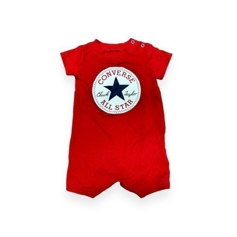 ⭐️ Converse All Star Red Infant Romper